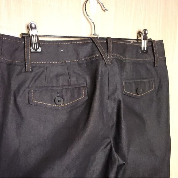 Loft Womens Dark Wash Capri Jeans 4 - Picture 4 of 6